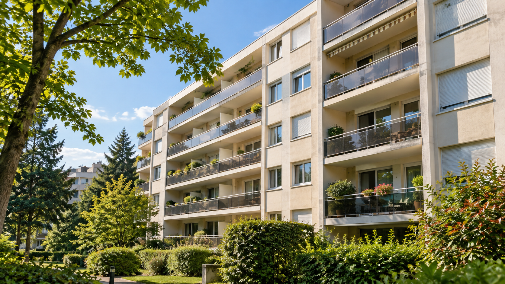 Immeuble en copropriété à Bron